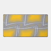 Rechthoekige Abstracte kunst Bureaumat (Voorkant)