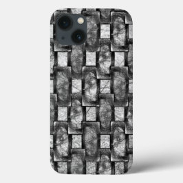 Rechthoekige borden, gekleurd, grijs Case-Mate iPhone case
