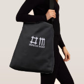 Rechthoekige elegantie: de ZenDM Crossbody Tas (Dichtbij)