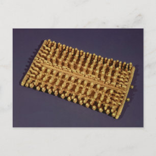 Rechthoekige fibula, van het Graf Barberini Briefkaart
