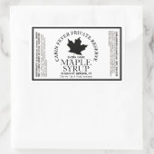 Rechthoekige mantel met voedingsfeiten rechthoekige sticker (Tas)