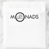 Rechthoekige Monads Sticker (Tas)