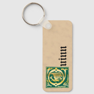 Rechthoekige Mythische creaties Decoratief Kapitaa Sleutelhanger
