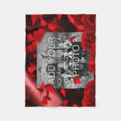 Rechthoekige of Instagram-foto aangepaste fleece d Deken (Voorkant)