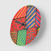 Rechthoekige ontwerpwandklok ronde klok (Hoek)