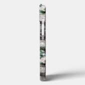 Rechthoekige pleisters, gekleurd, grijs groen Case-Mate iPhone case (Achterkant / Links)
