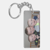 Rechthoekige Sleutelhanger / rechthoekig porte-clé (Voorkant Links)