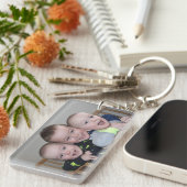 Rechthoekige Sleutelhanger / rechthoekig porte-clé (Voorkant Rechts)