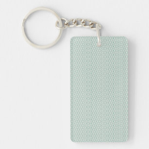 Rechthoekige sleutelhanger   Tweezijdig mint ontwe