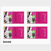 Rechthoekige sticker (Vel)