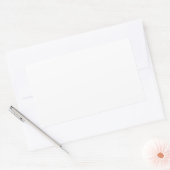 Rechthoekige sticker (Envelop)