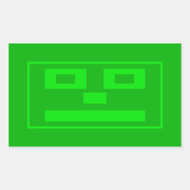 rechthoekige Sticker