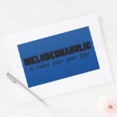 Rechthoekige Sticker meldeonazol (Envelop)