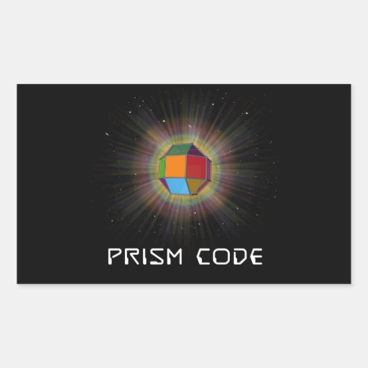 Rechthoekige Stickers, glanzend, 4,5 x 2,7-inch PR Rechthoekige Sticker (Voorkant)