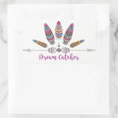 Rechthoekige Stickers, glanzend, 4,5 x 2,7 inch (v Sticker (Tas)