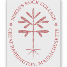 Rechthoekige Vinyl Red Seal Decal