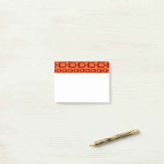 Rechthoekketens Post-it® Notes (Op bureau)