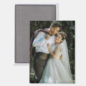 rechthoekmagneet met uw Afbeelding Magneet (Voorkant / Achterkant)