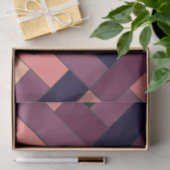 Rechthoekpatroon (ver5) met aangepaste details tissuepapier (Geschenk)