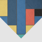 Rechthoekpatroon (ver7) met aangepaste details tissuepapier (Detail)