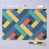 Rechthoekpatroon (ver7) met aangepaste details tissuepapier (Craft)