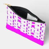 Rechthoekpatroon wit 6 etui (Open)