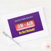 Rechthoekschakelaars Rechthoekige Sticker (Envelop)