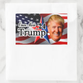 Rechthoekschakelaars Rechthoekige Sticker (Tas)