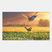 Rechthoekschakelaars Rechthoekige Sticker (Voorkant)