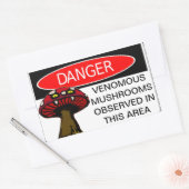 Rechthoekschakelaars Rechthoekige Sticker (Envelop)