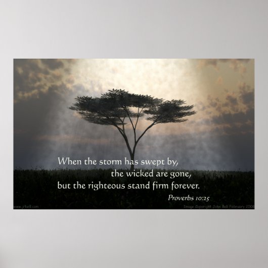 Rechthoeveelstand Poster (Voorkant)