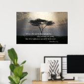 Rechthoeveelstand Poster (Thuiskantoor)