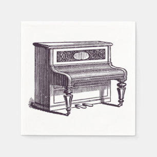  rechtop Piano Servet