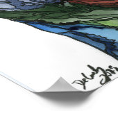 Rechtop Staand Poster (Hoek)