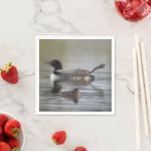 Rechtoprakkende fuut servet (Insitu)