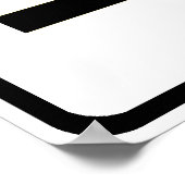 Rechts blijven tekenen poster (Hoek)