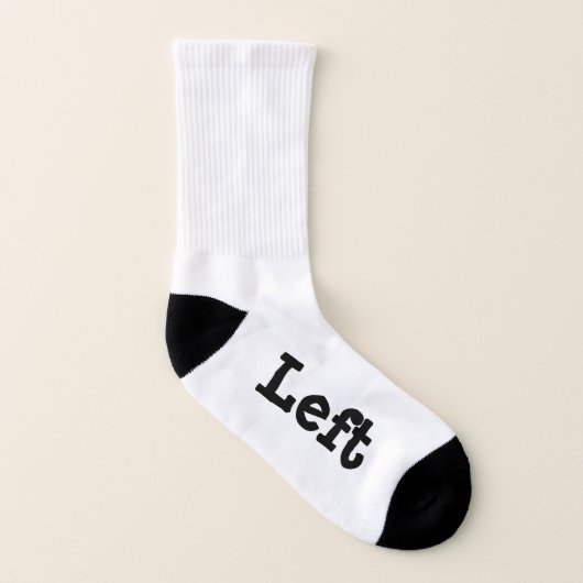 Rechts en links Socks Sokken (Links binnenkant)