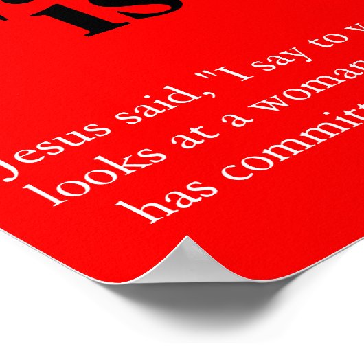 Rechts en verkeerd poster (Hoek)