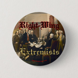 Rechts-extremisten Ronde Button 5,7 Cm