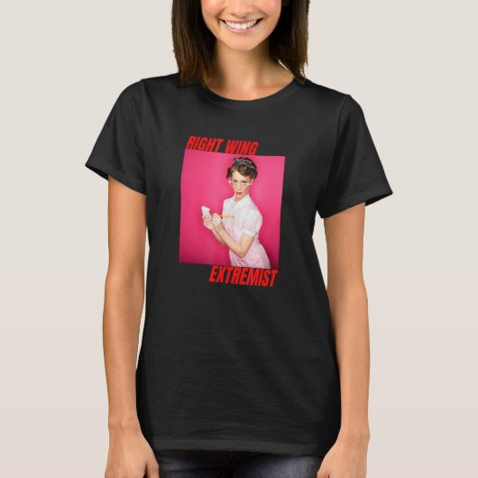 Rechts - extremistisch rechts - extremisme-Waitres T-shirt (Voorkant)