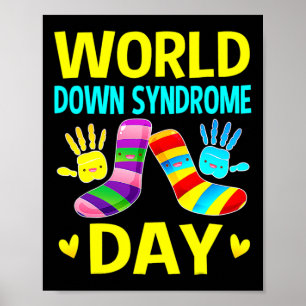 Rechts geperfectioneerd - World Down Syndroeness Poster