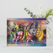 RECHTS IN DE NACHT, blauwe vonken Aankondiging (Staand voorkant)