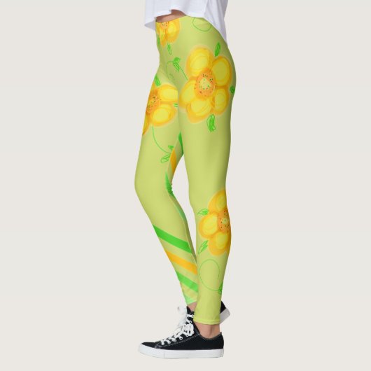Rechts in stijl leggings (Links)