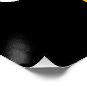 Rechts met GOD of links achter - Christelijk Perfect Poster (Hoek)