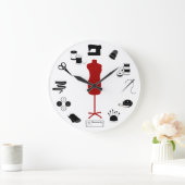 Rechts naaien grote klok (Huis)