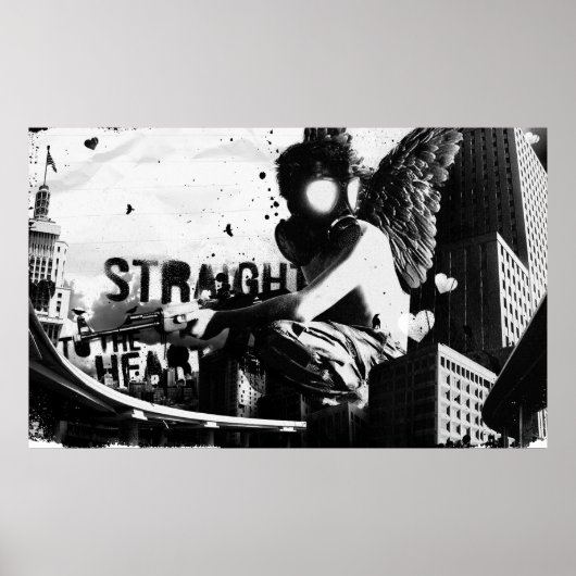 Rechts naar het hart poster (Voorkant)