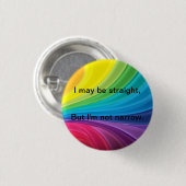 Rechts niet pijltje ronde button 3,2 cm (Voorkant /achterkant)