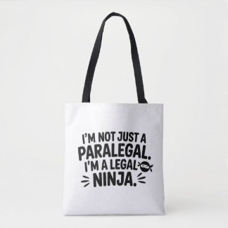 Rechts Ninja Parajurist Schoudertas | Cadeau voor Tote Bag