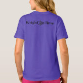 Rechts op tijdboeken t-shirt (Achterkant)