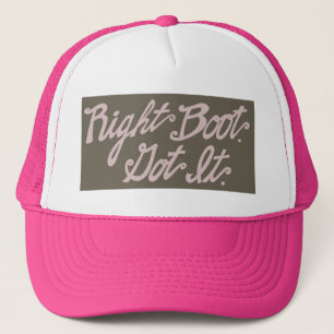 Rechts opstarten. Begrepen. Trucker Pet